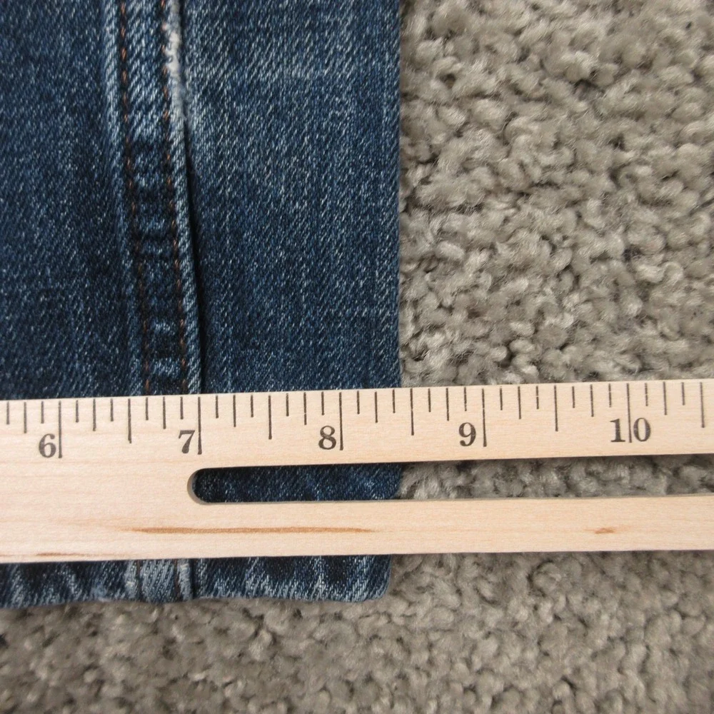 Levis Jeans Mens 30x32 Blue 527 Slim Bootcut Western Cowboy Rodeo Denim Pants